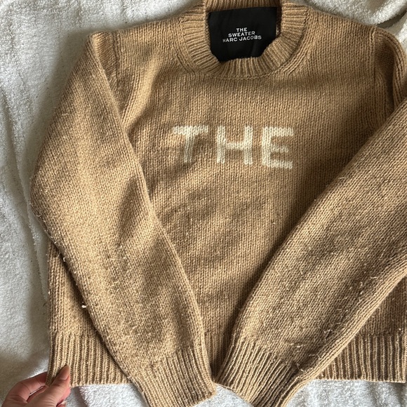 "The" Marc Jacobs Sweater Beige Knit - Picture 2 of 7